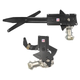 1967 Camaro Front and Rear Power Window Retrofit Kit, Crank Style Door Mounted Switches Image