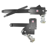 1968-1972 Nova Front and Rear Power Window Retrofit Kit, Chrome Door Mounted Switches Image