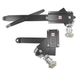 1968-1972 Nova Front and Rear Power Window Retrofit Kit, Crank Style Door Mounted Switches Image