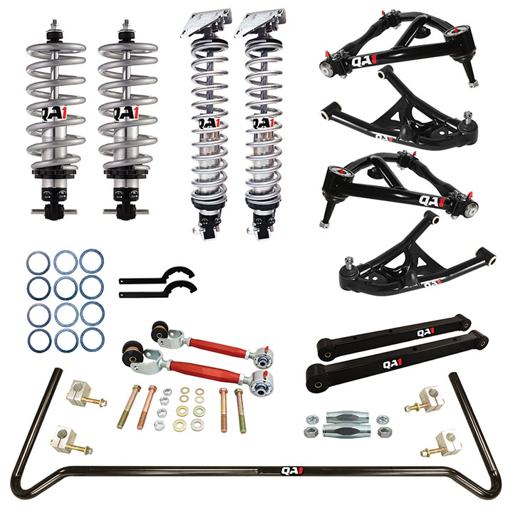 1973-1977 Monte Carlo QA1 Drag Racing Suspension Kit Level 2, With Pro Coil System