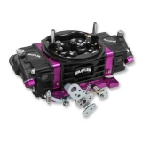 1967-2021 Camaro Brawler Race Carburetor, 850 CFM, Mechanical Secondary, Black-Purple: BR-67303 Image
