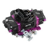 1964-1977 Chevelle Brawler Street Carburetor, 750 CFM, Mechanical Secondary, Black-Purple Image