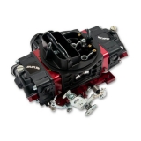 1967-2021 Camaro Brawler Street Carburetor, 650 CFM, Mechanical Secondary, Black-Red: BR-67318 Image