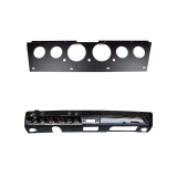 1966-1967 Chevelle Dash Insert Black Powdercoated Image