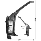 1967 Camaro Door Inner Frame A-Pillar Left Side Image