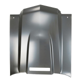 1970-1972 Chevrolet Steel Functional Cowl Induction Hood w Hood Pin Holes Image