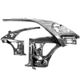 1967-1969 Camaro Inner Quarter / Door Frame Assembly Left Side Image