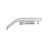 1966-1967 Chevelle Roof Weatherstrip Channel Set Image