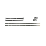 1968 Chevelle Roof Weatherstrip Channel Set Image