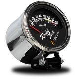 Classic Instruments Chevelle Rocket Tach, Retro Style, Half Sweep, With Color Changing Rocket Booster Image