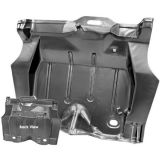 1970-1973 Camaro Full One Piece Trunk Floor Image