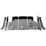 1968-1972 Chevelle Trunk Floor Kit 7 Piece Image