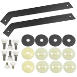 1966-1967 Chevelle Quarter Window Hardware Kit Image