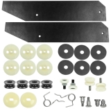 1968-1972 Chevelle Quarter Window Hardware Kit Image