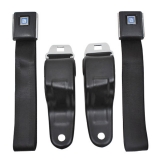 Retractable GM Plastic Push Button Seatbelts