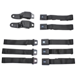 1967-1969 Camaro OE Style Lap Seat Belt Full Set Image