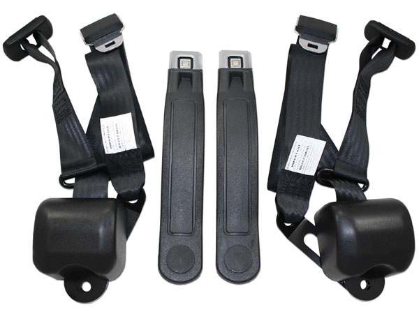 Seat Belts, 3 Point with GM Buckles, 1966-1967