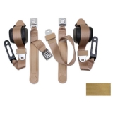 1978-1987 El Camino Seat Belt Kit, Bench, Tan Image