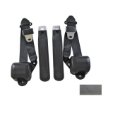 1978-1987 El Camino Seat Belt Kit, Buckets, Gray Image