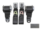 1982-1983 Malibu Seat Belt Kit, Rear, Gray Image