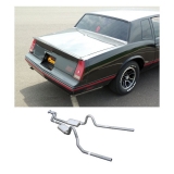 1978-1987 Regal Pypes Cat Back 2.5 Inch Exhaust System SS Street Pro Mufflers Image