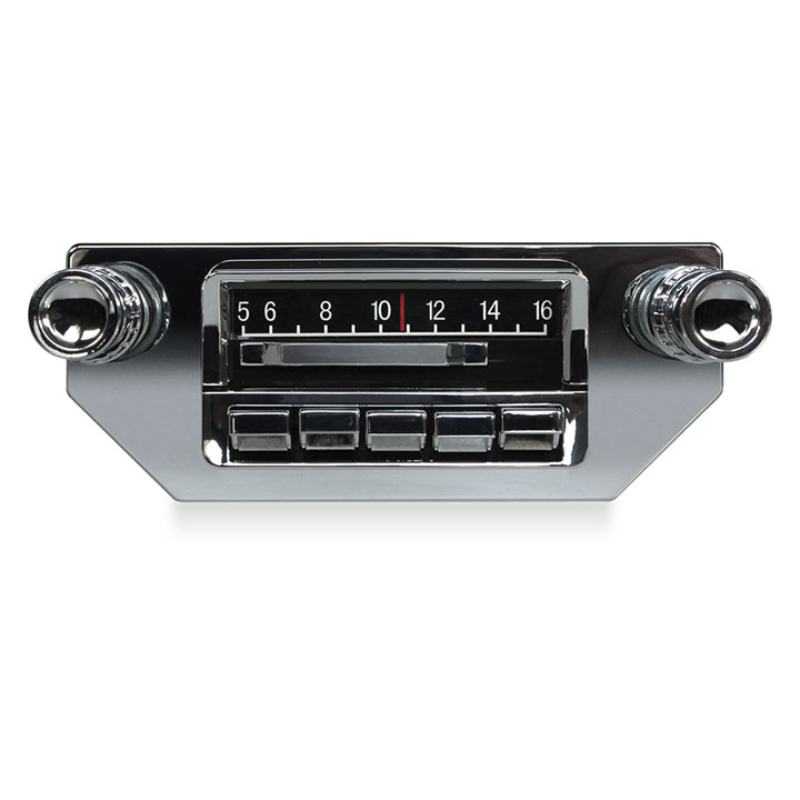 1962-1972 Chevrolet Custom AutoSound Slidebar AM/FM 300 Watt Stereo Bluetooth