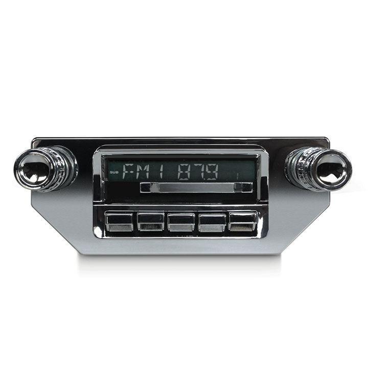 1969-1977 Camaro Custom AutoSound Slidebar AM/FM 300 Watt Stereo Bluetooth