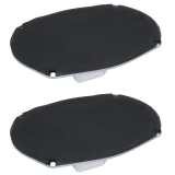1967-1981 Camaro Rear Package Tray Shelf Speaker OEM Style Kit 2pc Image