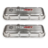 1967-1992 Camaro Big Block Custom Finned Aluminum SS 427 Valve Covers Image