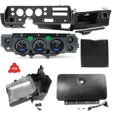 1970-1972 Monte Carlo Super Sport Dash Conversion Kit with Dakota Digital VHX Gauges, Black Image