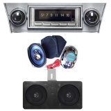 1966-1967 Chevelle Ground Up Premium Sound System Kit Image