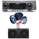 1966-1967 Chevelle Ground Up Upgraded Sound System Kit Image
