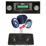 1966-1967 Chevelle Ground Up Sound System Kit Image