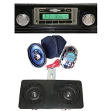 1966-1967 Nova Ground Up Sound System Kit Image