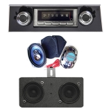 1967-1968 Camaro Ground Up Premium Sound System Kit with A/C Image