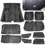 1970 Chevelle Coupe Super Interior Kit For Bench Seats, Black Image