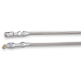 Lokar 1978-1988 Cutlass LS1 Ram Jet 350 Hi-Tech Stainless Throttle Cable Kit Image