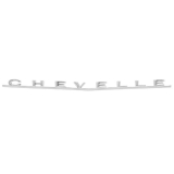 1966 Chevelle Rear Trunk lid Emblem Image