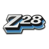 1978 Camaro Z28 Fuel Door Emblem Blue Image