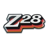 1978 Camaro Z28 Fuel Door Emblem Orange Image