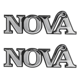 1975-1979 Nova Front Fender Emblem Set Image