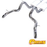 1970-1981 Camaro Pypes Tail Pipes 3 Inch For DSE Quadralink: TGF15