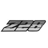 1980-1981 Camaro Z28 Grille Emblem Silver Image