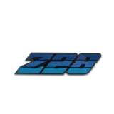 1980-1981 Camaro Z28 Grille Emblem Blue Image