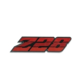 1980-1981 Camaro Z28 Grille Emblem Red: 6885 Image