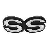 1971 Chevelle SS Grille Emblem With Fasteners Image