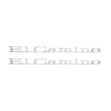 1967 El Camino Quarter Panel Emblems Image