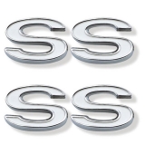 1969-1972 Camaro SS Fender Emblem Kit 4pc Kit Image