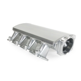 1962-1979 Nova Velocity Series LS3/L92 Angled Intake Manifold, Clear Anodized, 102MM Image