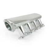 1962-1979 Nova Velocity Series LS7 Angled Intake Manifold, Clear Anodized, 102MM Image